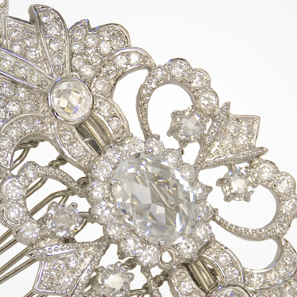 Regalia Madame Mantilla - Elegant Spanish Lace Mantilla Veil for Weddings, Church, and Special Occasions