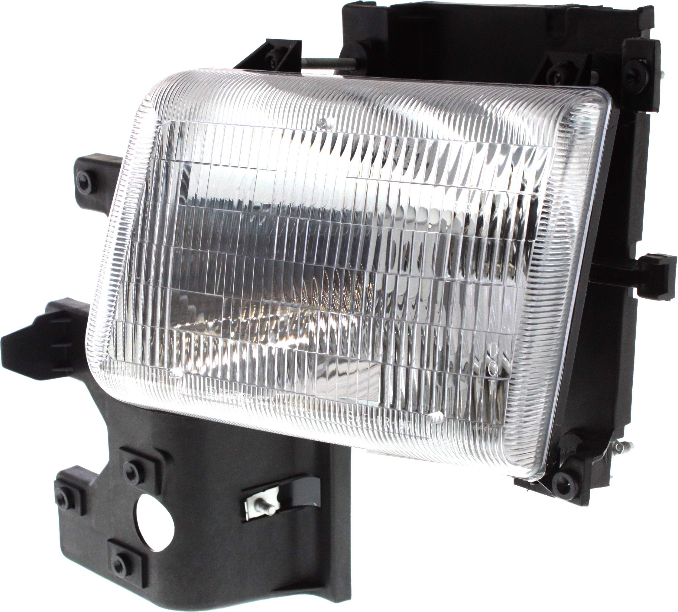 Garage-Pro Driver & Passenger Side Headlight Assembly for 1995-1997 Dodge B3500/B2500 - Halogen Replacement with Bulbs (Fits Part# 55055277AB, 55055276AB) - Perfect for Night Driving & Vehicle Restoration Projects