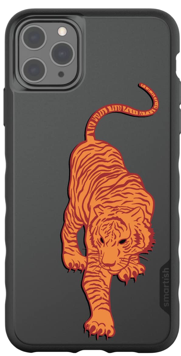 Smartish Year of The Tiger iPhone 11 Pro Max Slim Case - Lightweight Protective Thin Cover with Grip Technology - Perfect for Everyday Use & Travel - Compatible with iPhone 11 Pro Max