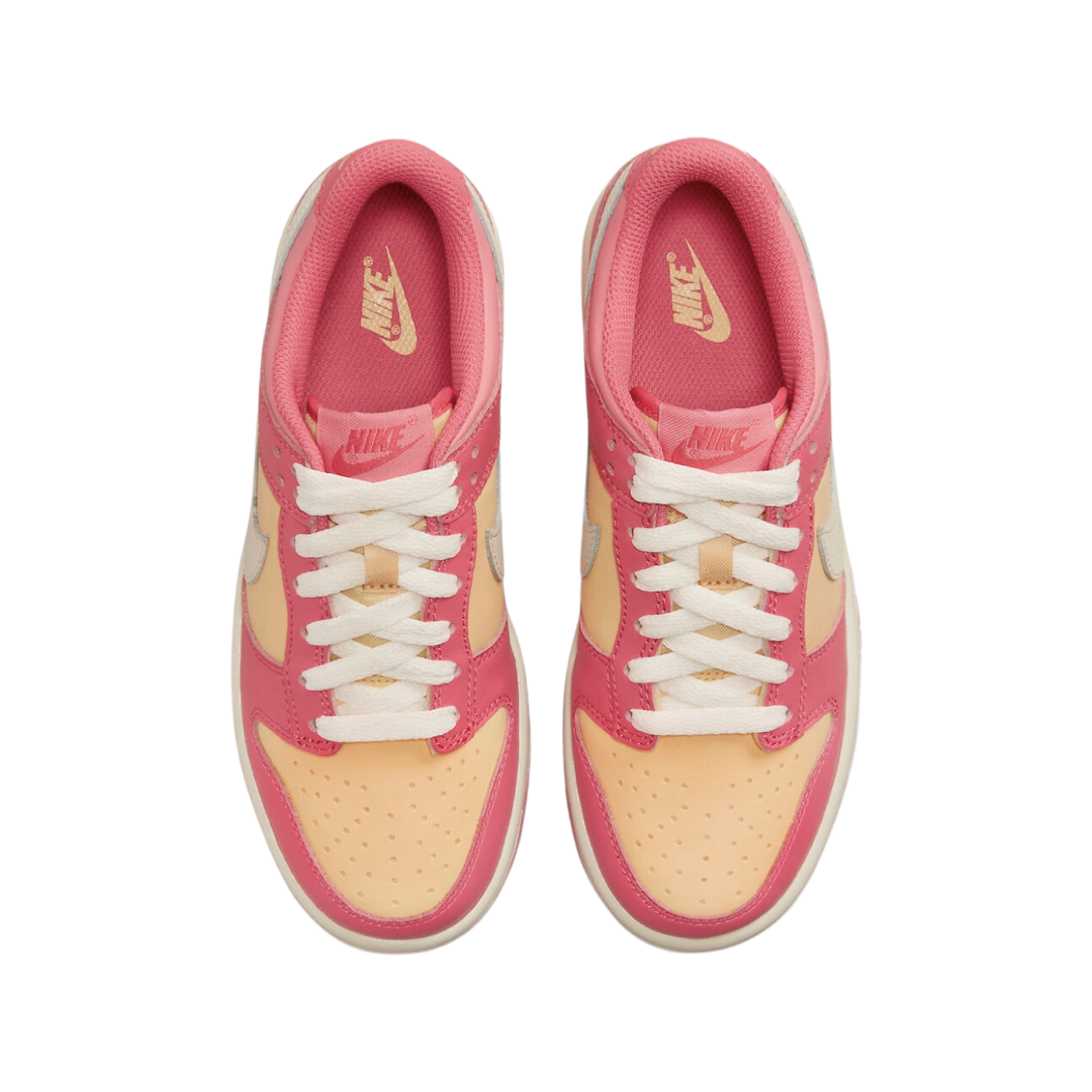 Nike Dunk Low GS Sneakers in Celestial Gold & Coconut Milk - Stylish & Comfortable Shoes for Women & Girls - Perfect for Casual Wear, School & Sports