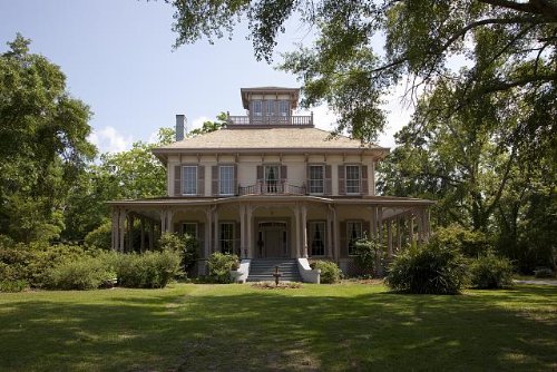 Antebellum House in Eufaula Alabama - Historic Southern Home Photo by Carol Highsmith May 2010 | Perfect for History Projects, Travel Blogs & Southern Architecture Studies