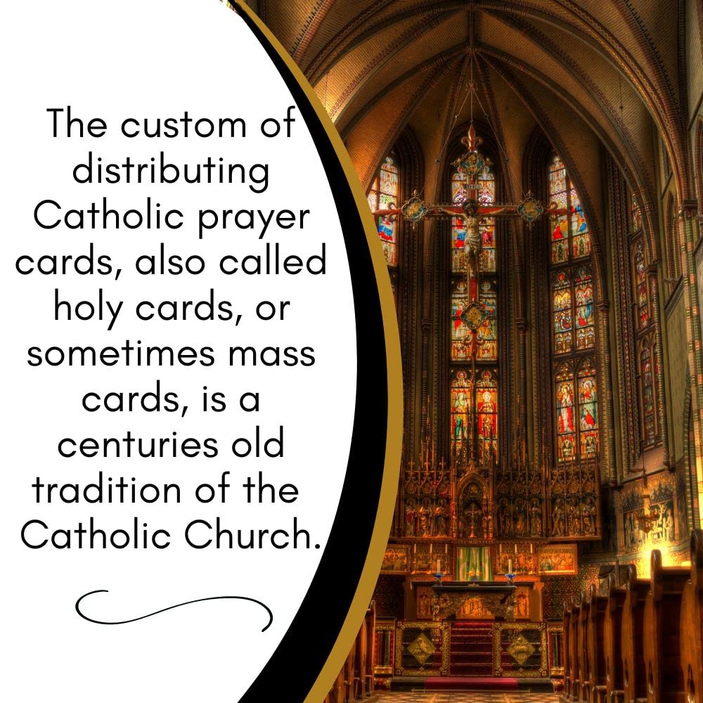 Anima Christi Sacred Heart of Jesus Prayer Cards - Pack of 25 Gold-Stamped Laminated Catholic Holy Cards with Prayer on Back - Perfect for Worship, Bible Study & Religious Gifts