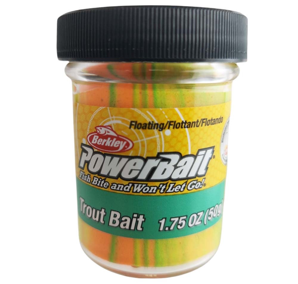 Berkley Powerbait Trout Bait - Realistic Scent & Flavor for Freshwater Fishing - Perfect for Trout, Salmon & Panfish in Lakes & Rivers