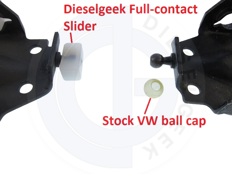 02A Cabin Side Bushing Set - Compatible with 1989-1999 Volkswagen Jetta Golf Cabrio - Durable Rubber Suspension Mounts for Smooth Ride - Perfect for DIY Car Repair & Maintenance