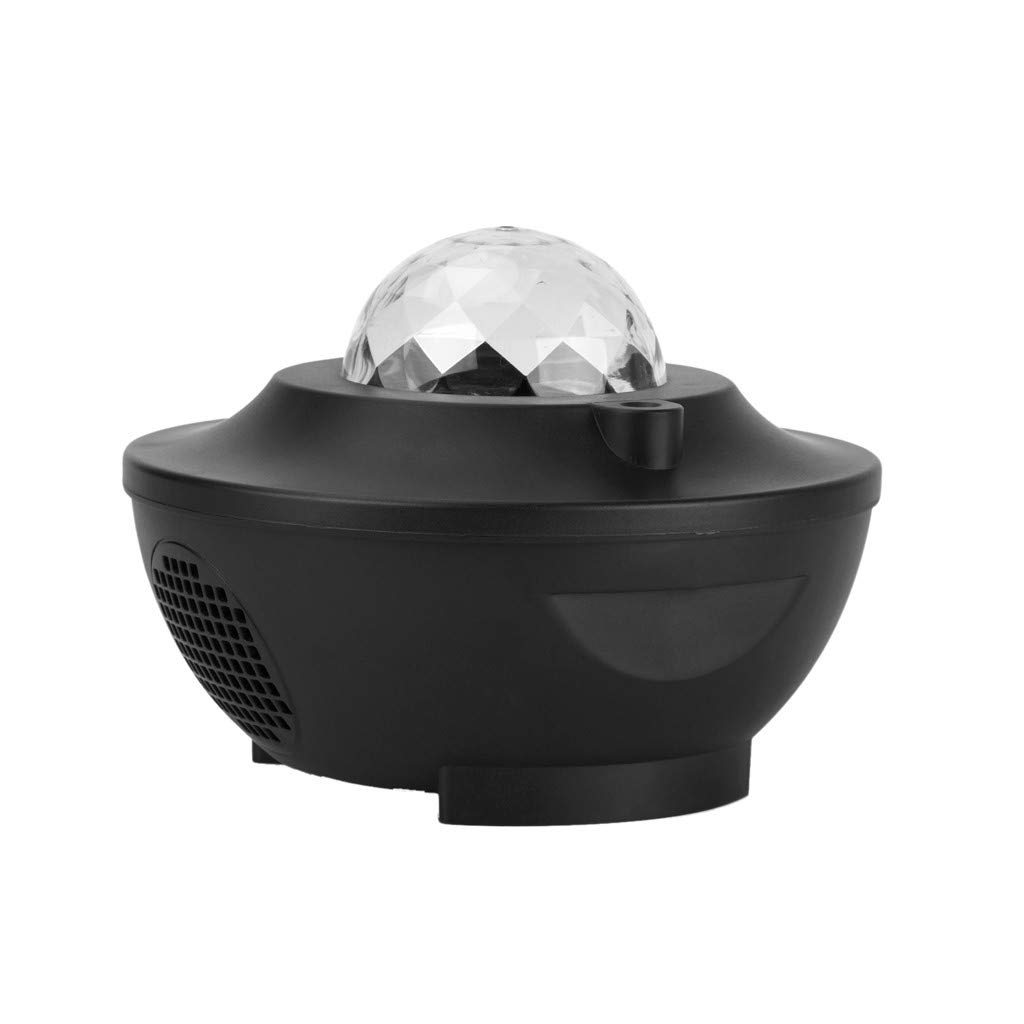 Atmosphere Projector LED Light with Bluetooth & USB Music Control - Color Changing RGB LED Projector for Christmas, Parties & Home Decor (Black, Warm White) - Perfect for Holiday Lighting, Bedroom Ambiance & Indoor Events