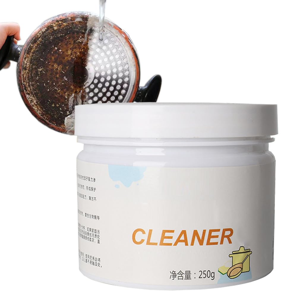 Kitchen Foam Rust Remover Powder - Multi-Purpose Instant Rust Removal for Kitchen Utensils, Sinks, and Appliances - 250g All-Purpose Cleaner for Stainless Steel and Cookware