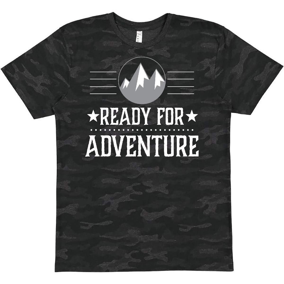 Inktastic Ready for Adventure Hiking & Camping T-Shirt - Comfortable Outdoor Tee for Men & Women - Perfect for Hiking, Backpacking, and Nature Exploration