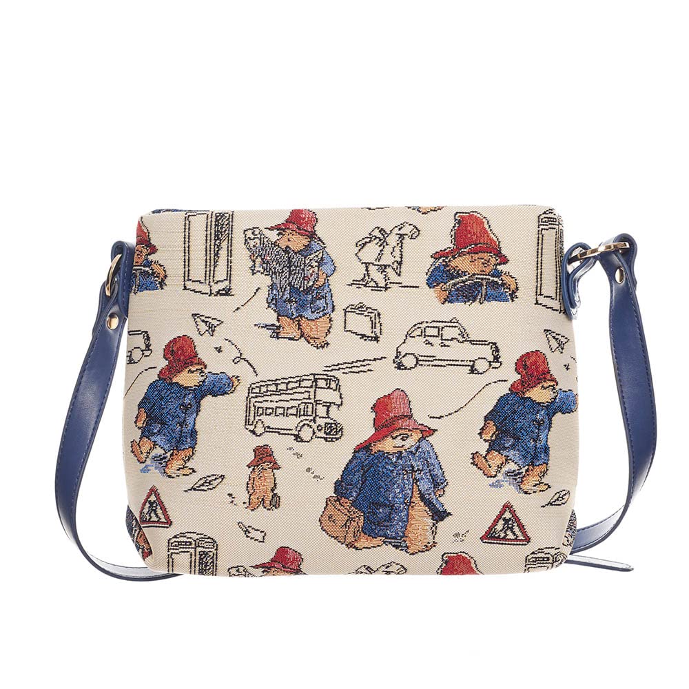 **Signare Paddington Bear Design Handbag - Stylish Crossbody Bag, Travel Bag & Cosmetic Organizer for Women | Perfect for Travel, Work & Everyday Use**