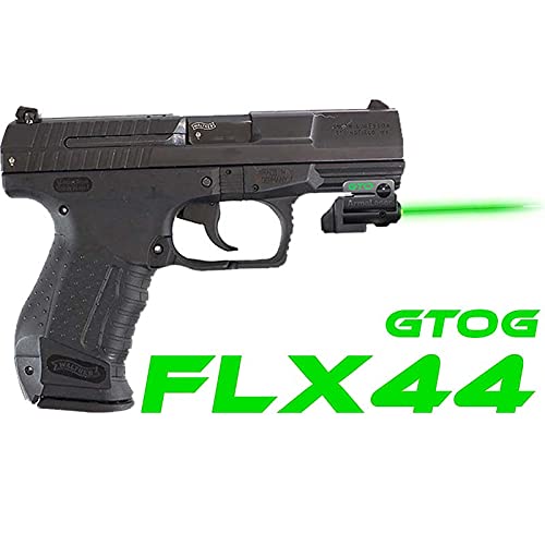 ArmaLaser GTO & FLX44 Green Laser Sight with GripTouch Switch for Walther P99 AS 9mm/.40 - Perfect for Tactical Shooting, Home Defense & Range Practice