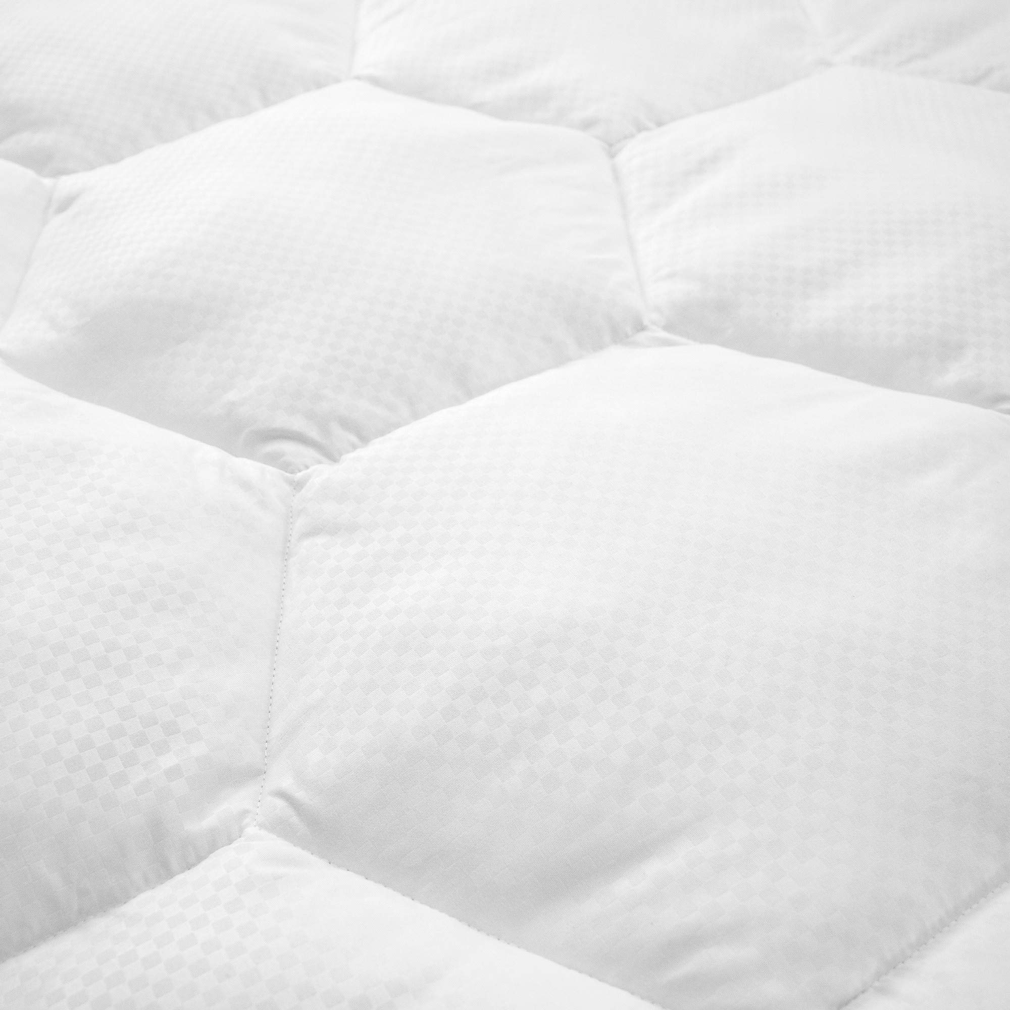 SensorPEDIC CoolFusion Mattress Pad - Full Size White Cooling Mattress Topper for Hot Sleepers - Perfect for Summer Nights & Temperature Regulation