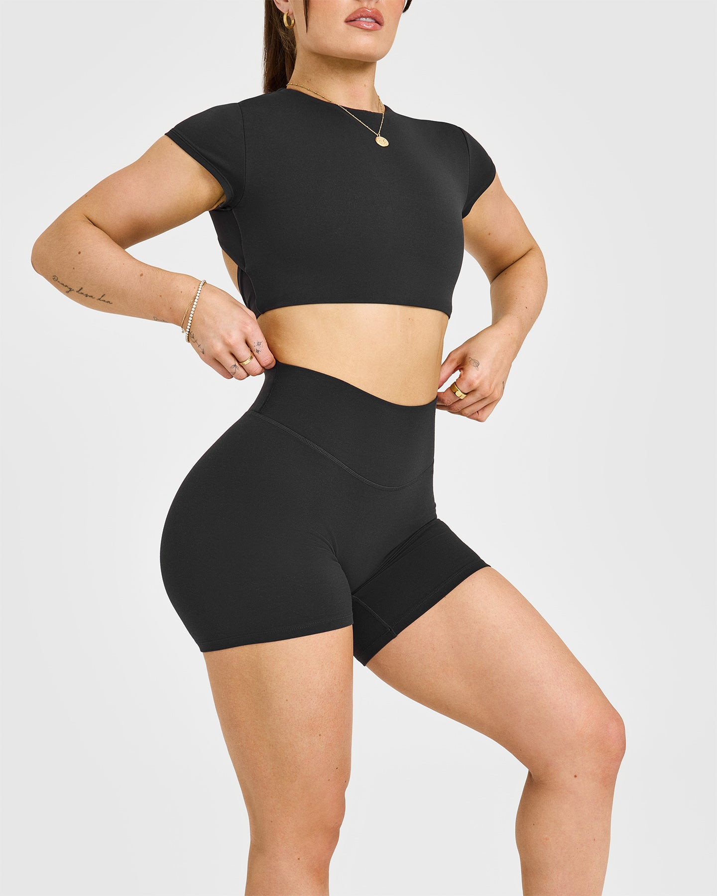 SoftMotion™ Shorts 6 - Ultra Soft Black Athletic Shorts for Men | Comfortable Workout & Lounge Shorts for Running, Yoga & Relaxation