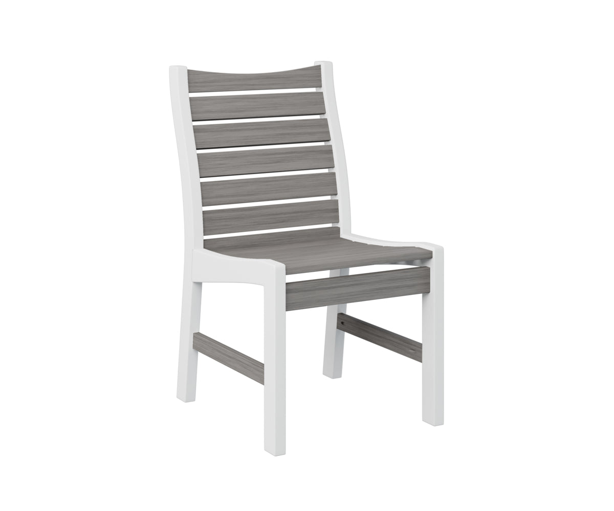 Berlin Gardens Bristol Dining Chair - Sturdy Outdoor Patio Furniture for Garden, Deck, and Poolside Use - Weather-Resistant & Comfortable Seating