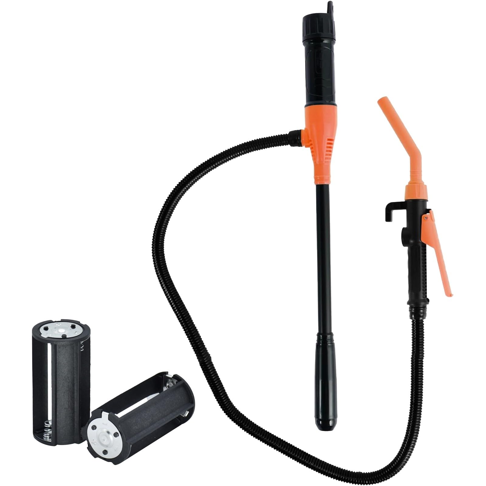 2024 New Portable Battery Pump - Electric Siphon Pump for Gas, Fuel, Diesel & Water Transfer | Rechargeable Battery Operated | Easy to Use Hand Fuel Pump | Ideal for Emergency, Camping, RV & Home Use
