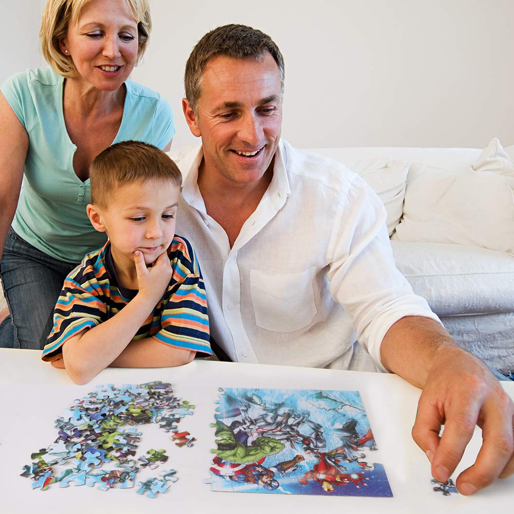 100-Piece Educational Jigsaw Puzzle for Kids Ages 5-12 | Fun Learning Toy | Cardboard Puzzle for Boys & Girls | Perfect for Family Game Night & Classroom Activities