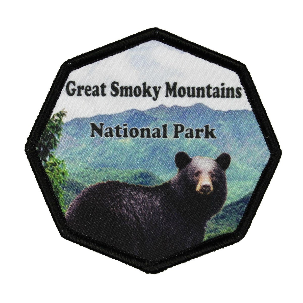 Great Smoky Mountains National Park Patch - Iron On Applique for Travel Backpacks, Hats & Jackets - Perfect for Hiking, Camping & Outdoor Adventures