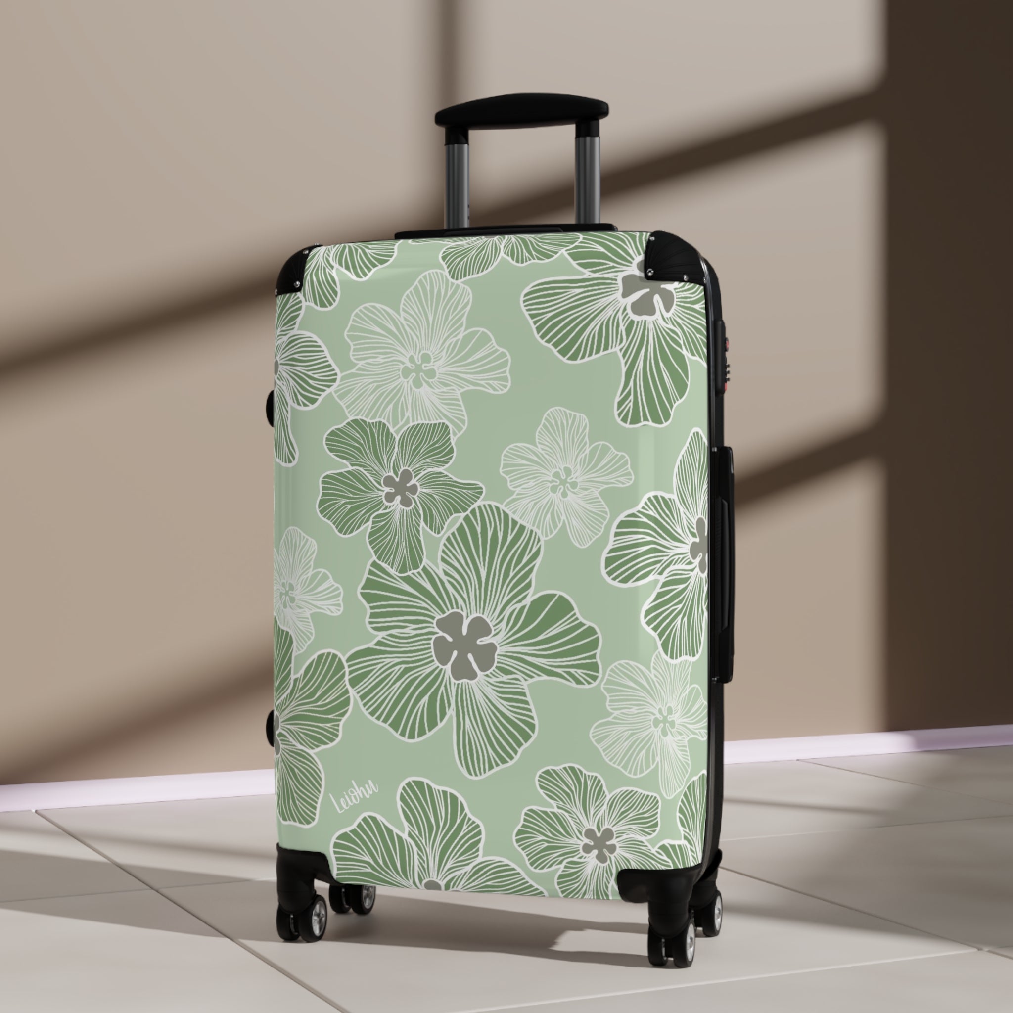 Hau 'Oma'oma'o Expandable Cabin Suitcase - Lightweight Carry-On Luggage for Travel, Business Trips & Weekend Getaways