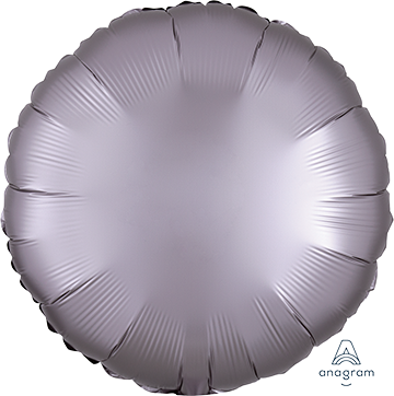 45cm Standard HX Satin Luxe Greige Circle Balloon - Elegant Party Decorations for Weddings, Baby Showers & Birthday Celebrations