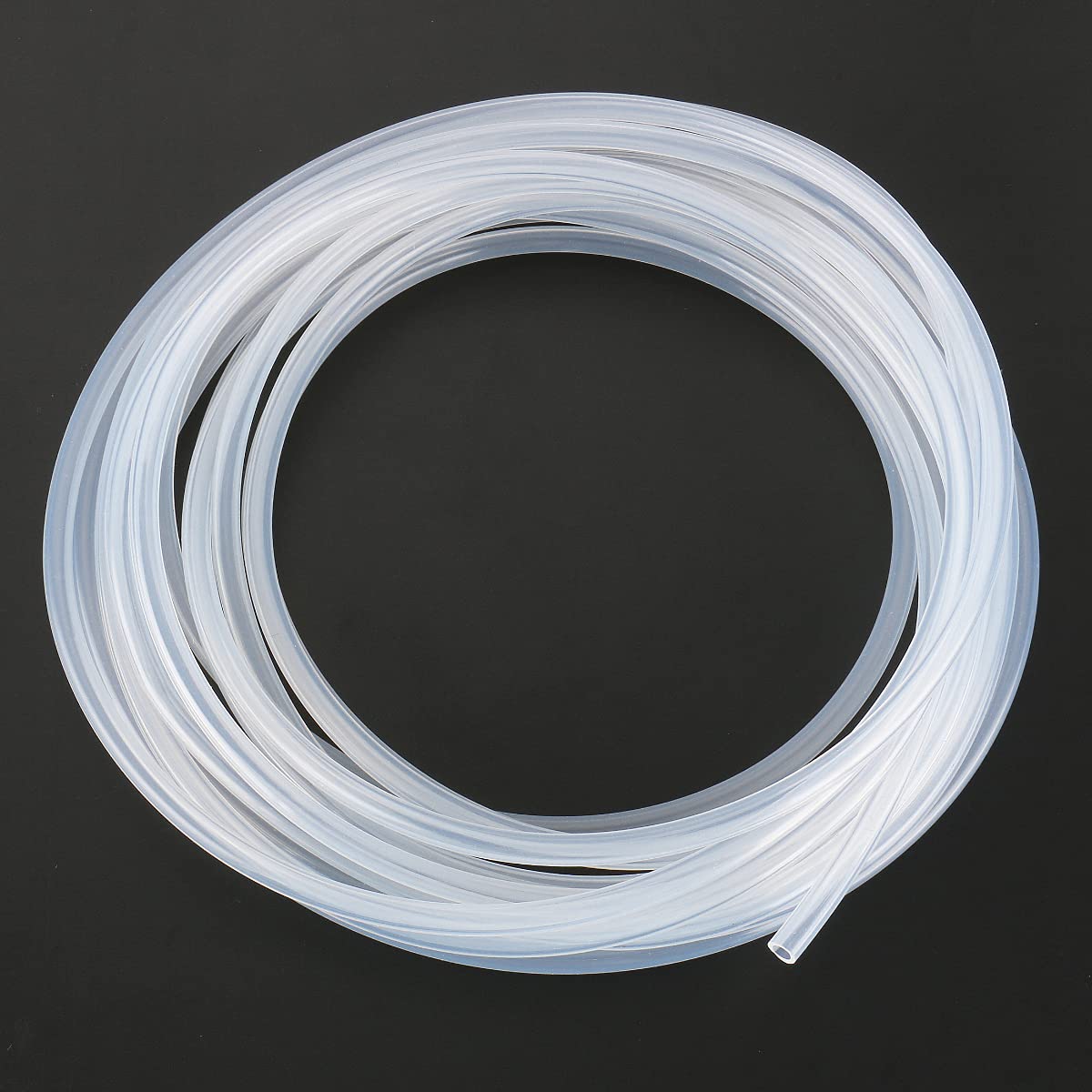 Baomain 6mm (1/4 Inch) Silicone Vacuum Hose Tubing - 16.3 Foot (5M) for Home Brewing, Aquariums, Medical Equipment & Laboratory Use