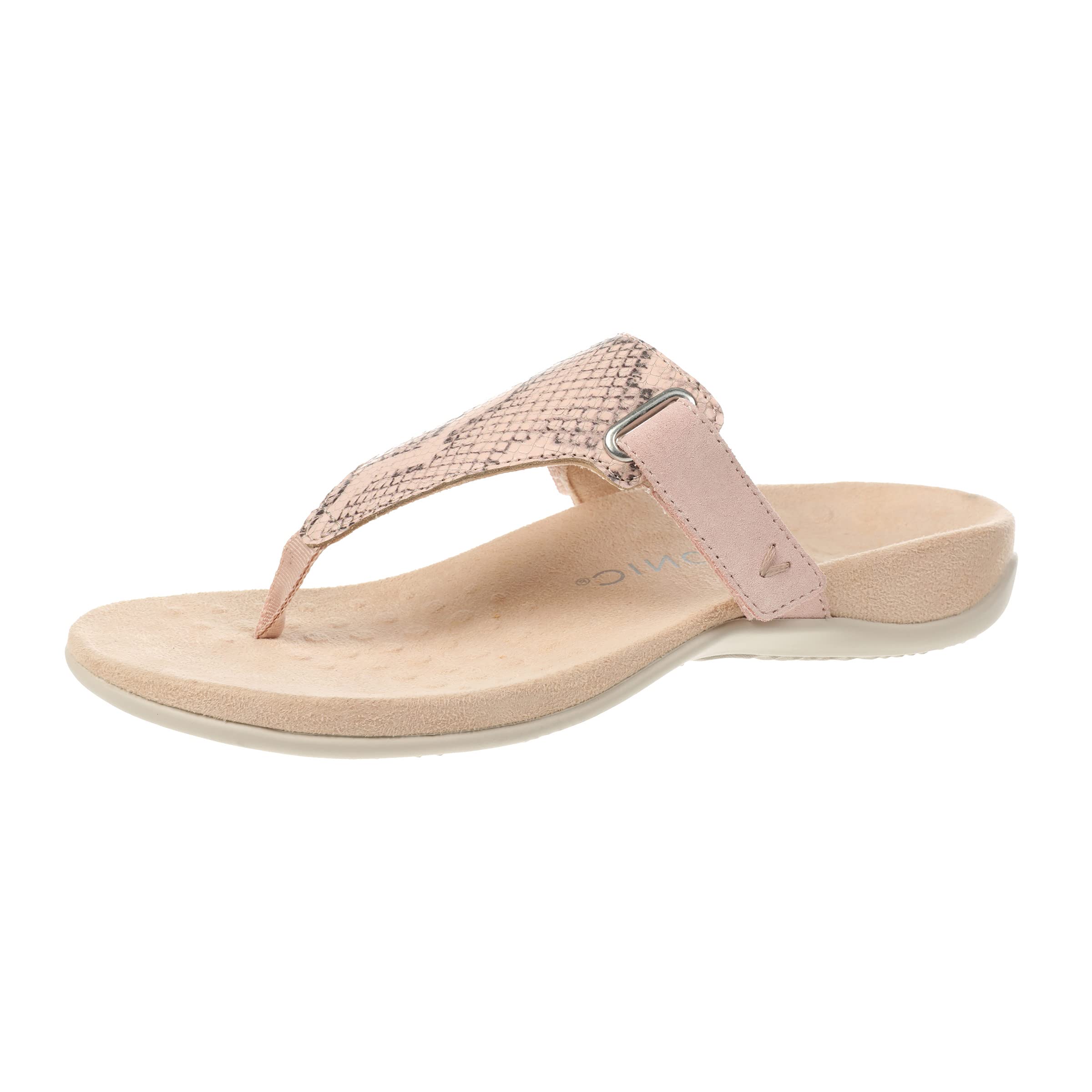 Vionic Women's Wanda Comfortable Orthotic Sandals with Arch Support - Perfect for Walking, Travel & Everyday Wear