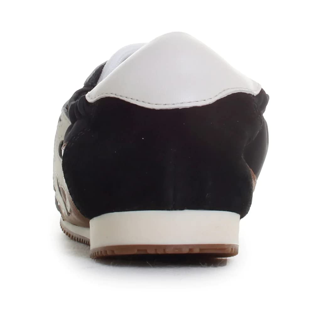 Tory Burch Women's Black & Ivory Casual Fashion Sneakers - Size 6.5 Medium (B,M) | Comfortable Walking Shoes for Work, Travel & Everyday Wear