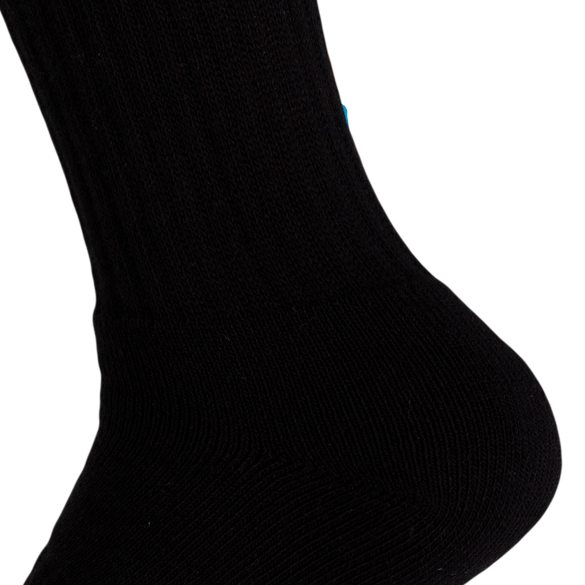 Premium American-Made Cotton Cushion Crew Socks for Men - Breathable Athletic Sports Socks for Running, Hiking & Workout - Comfortable Everyday Casual Wear