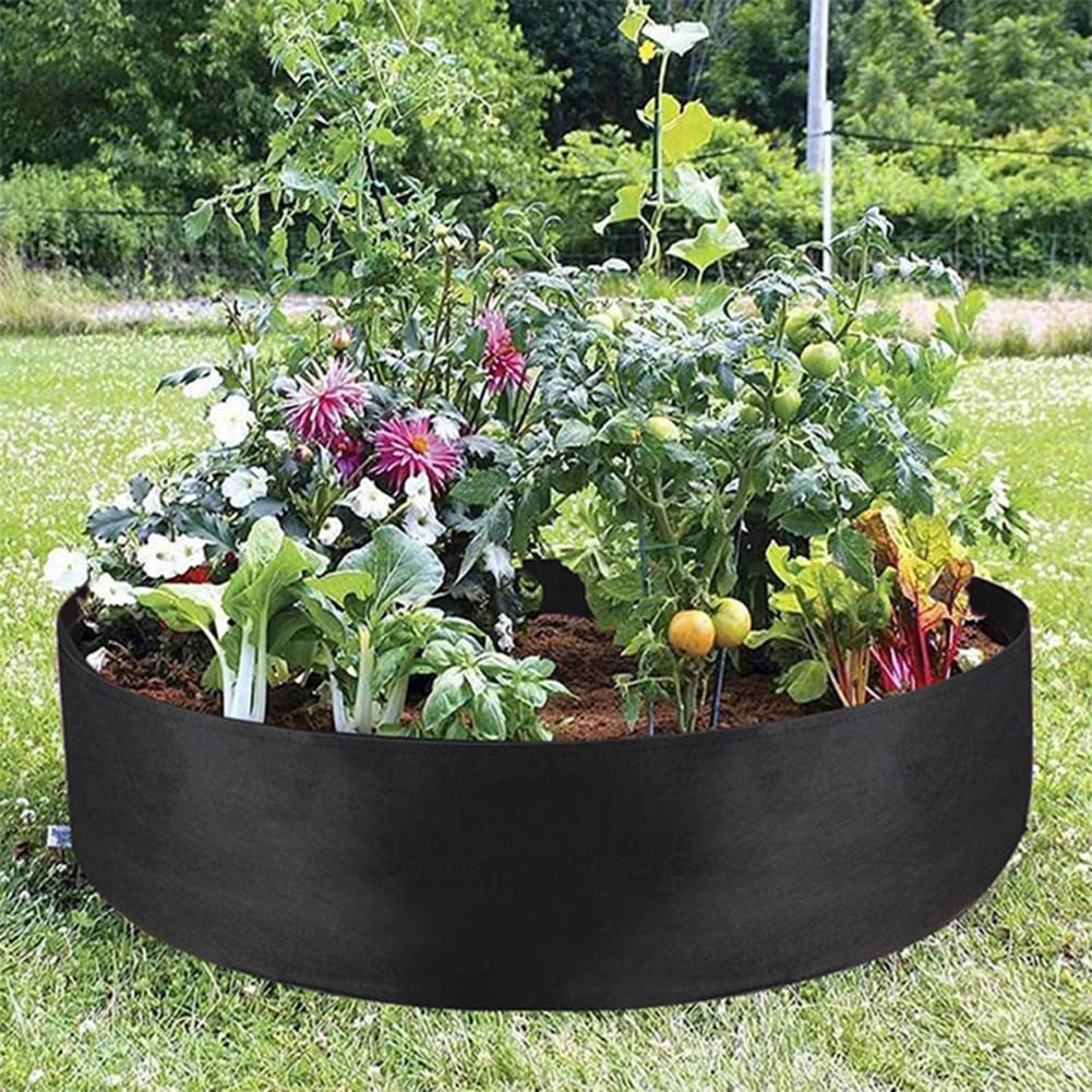 3 Pack Round Vegetable Grow Bags - 50
