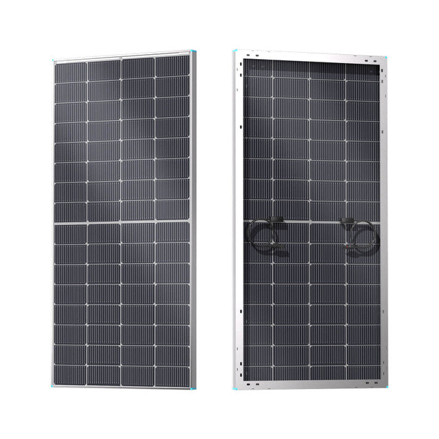 Renogy 250 Watt 16BB N-Type Bifacial Solar Panel for Home, RV, Boat & Off-Grid Power - High Efficiency Monocrystalline Solar Module