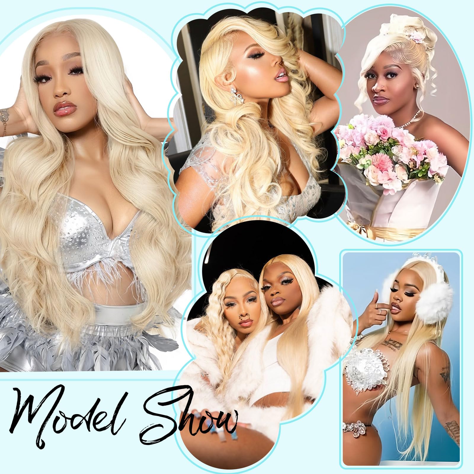 30 Inch 613 Blonde 13x6 Lace Front Wig - 200% Density Human Hair Body Wave with Pre-Plucked HD Lace Frontal | Perfect for Cosplay, Daily Wear & Special Occasions