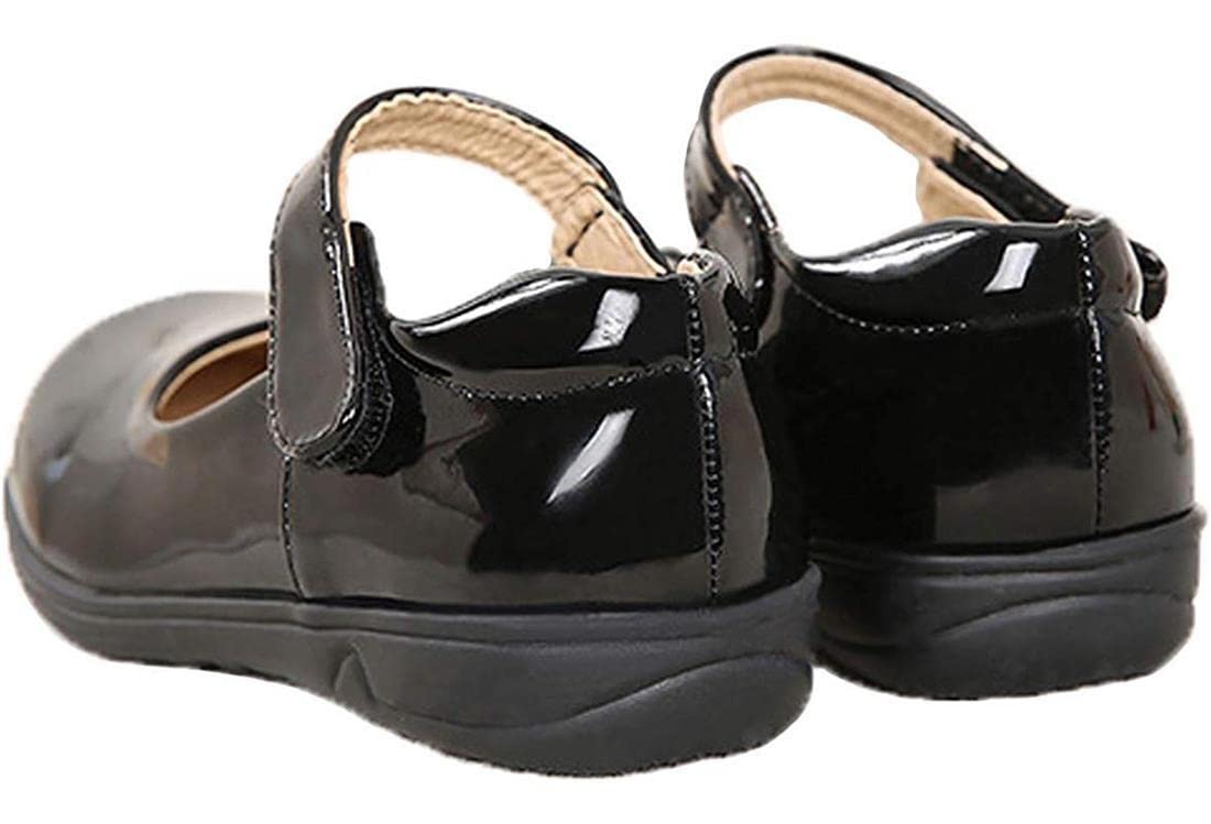 Girls Flat Oxfords School Uniform Shoes - Comfortable Dress Shoes for Girls, Mary Jane Style for School, Church & Formal Occasions