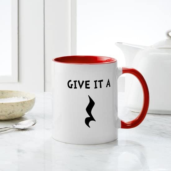 11 oz (325 ml) Ceramic Coffee Mug with Music Rest Design - Perfect for Musicians, Teachers & Music Lovers - Ideal for Hot Drinks at Home, Office or Music Studio