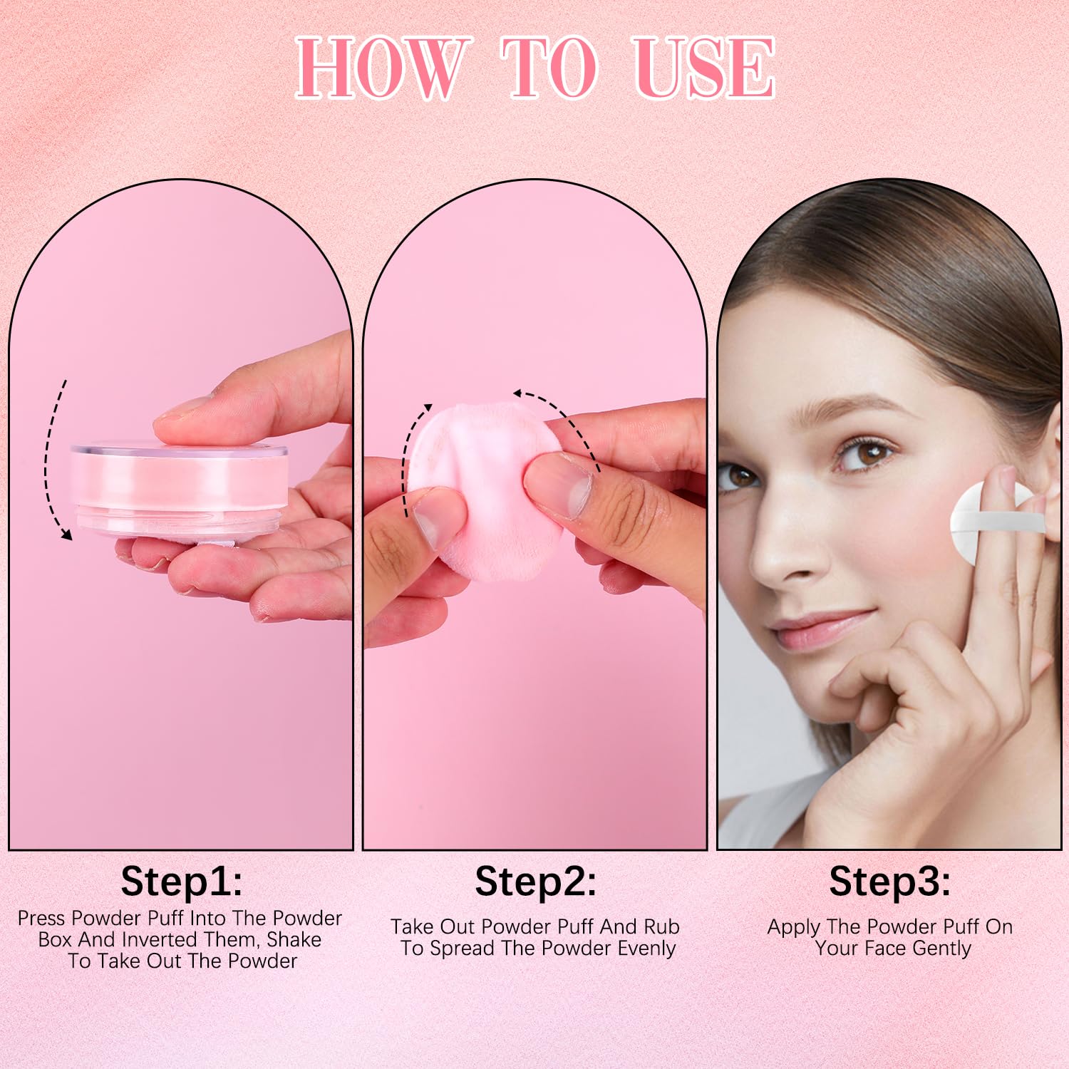 Blurring Setting Powder - Translucent Pink Blurring & Mattifying Makeup Powder for All Skin Types | Perfect for Daily Wear, Photo Shoots & Special Occasions