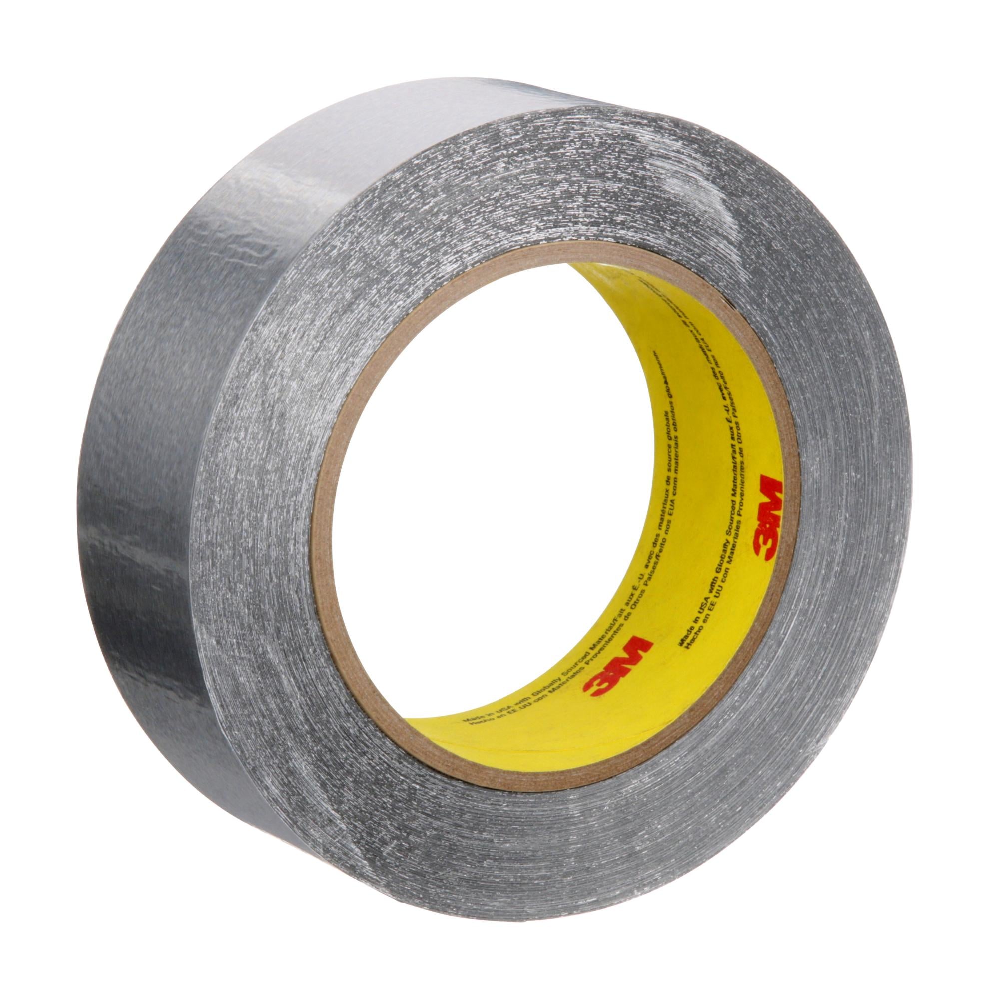 3M Aluminum Foil Tape 425 - Heavy Duty Silver HVAC Tape (1.5