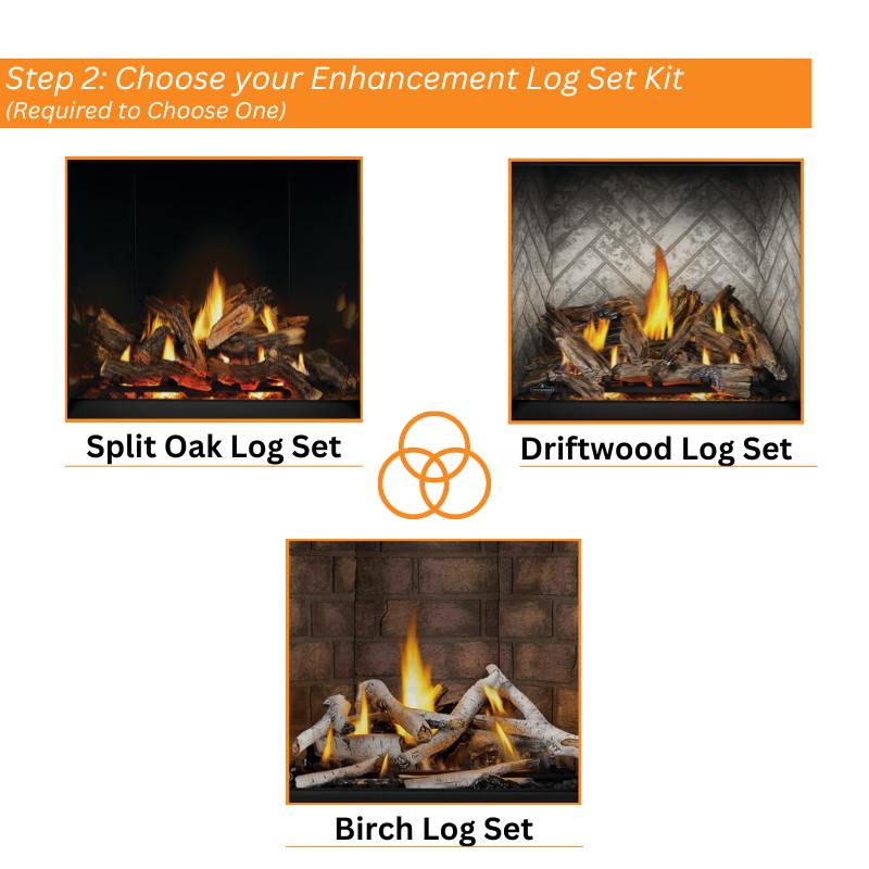 Napoleon Elevation X 42 Inch Direct Vent Gas Fireplace - EX42 | Modern Home Heating Solution for Living Rooms & Bedrooms