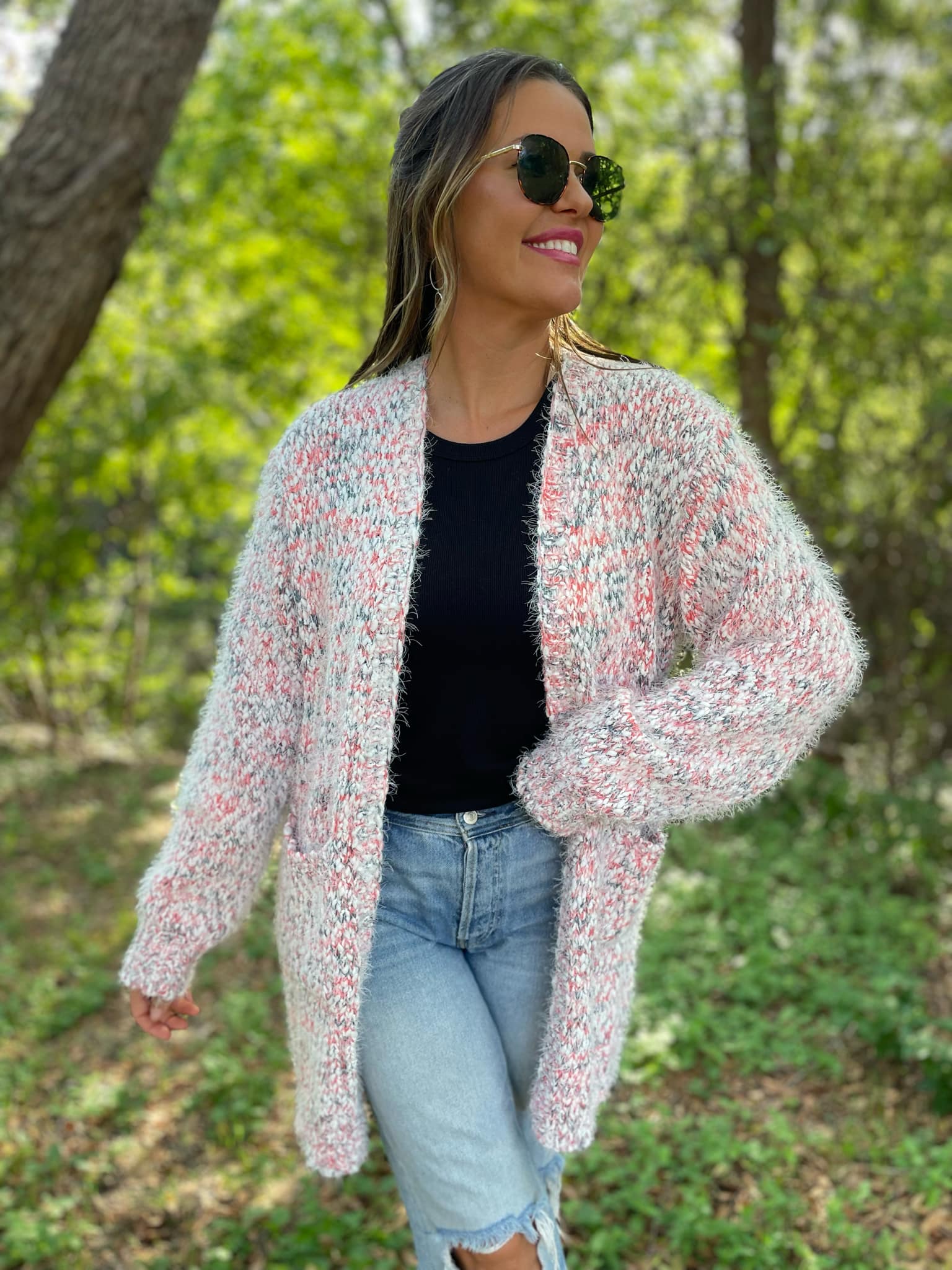 PREORDER: Bailey Cardigan for Women - Soft Knit Sweater in 2 Colors (Beige & Gray) | Perfect for Fall Layering & Cozy Winter Outfits