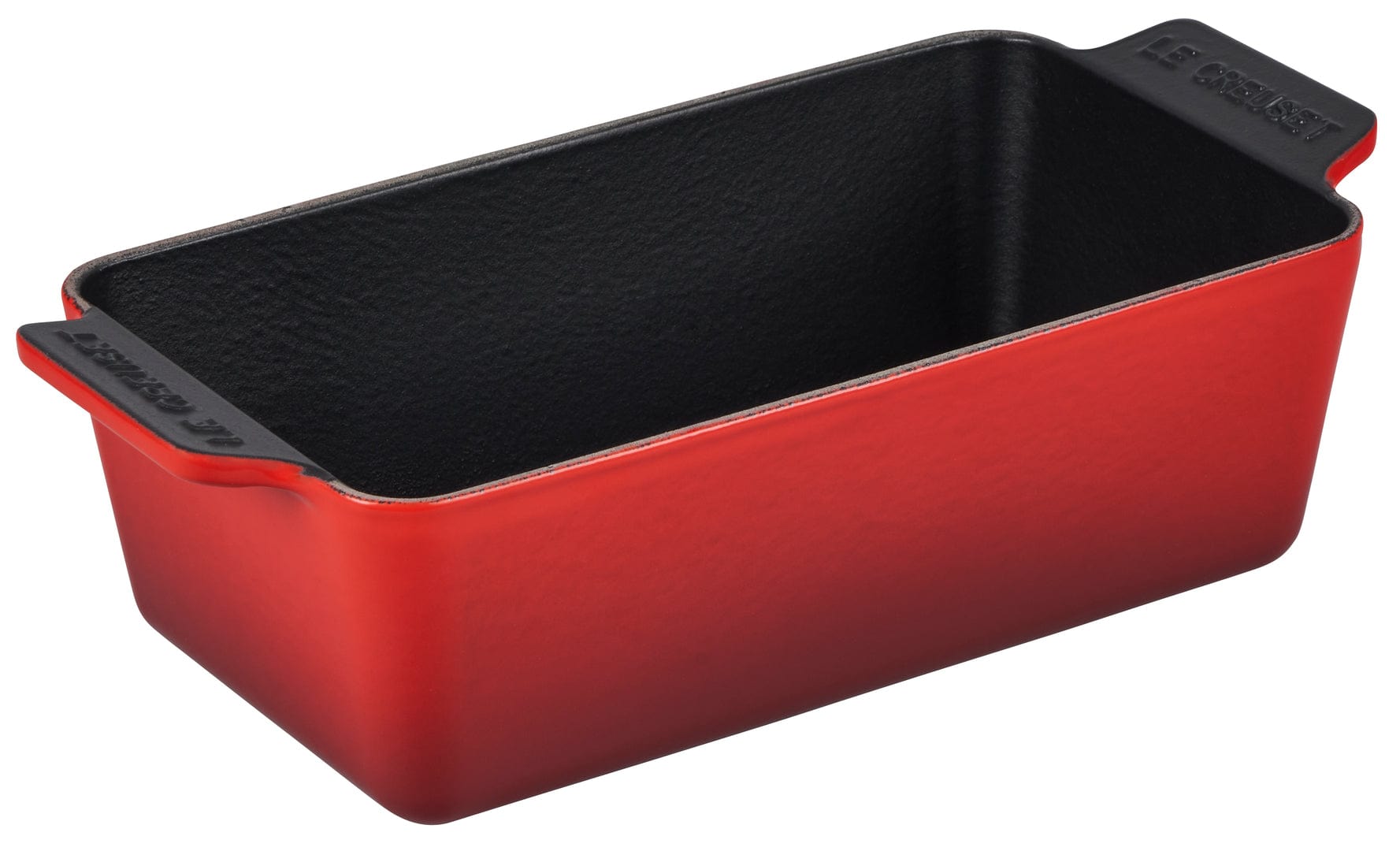 Le Creuset Signature Enameled Cast Iron Loaf Pan - 5.25 Quart, Cherry Red - Perfect for Baking Homemade Bread, Banana Bread & Meatloaf - Oven, Grill & Stovetop Safe