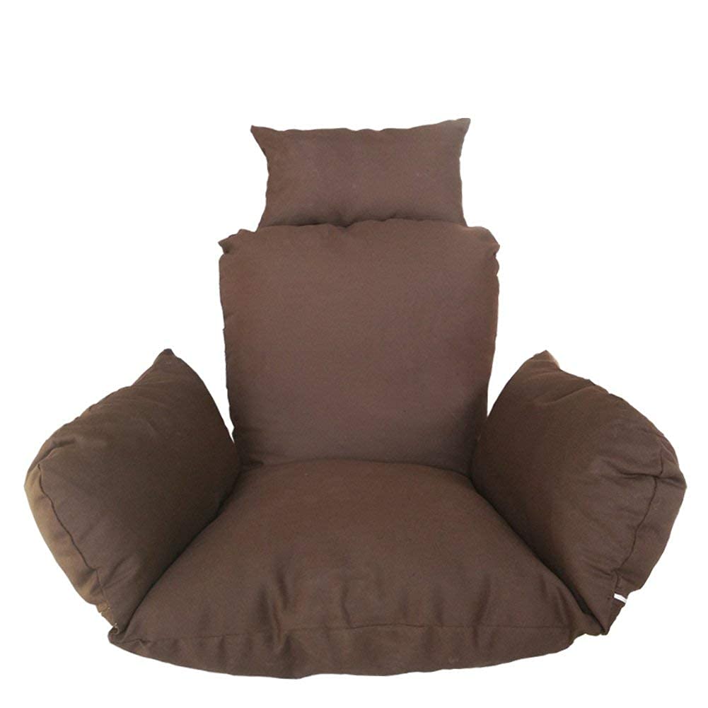 Erddcbb Chair Cushion - Large Seat Cushion for Chair, Swing & Cot - Cotton & Cotton Fabric with Removable PP Cotton Cover - Perfect for Office, Living Room & Outdoor Use