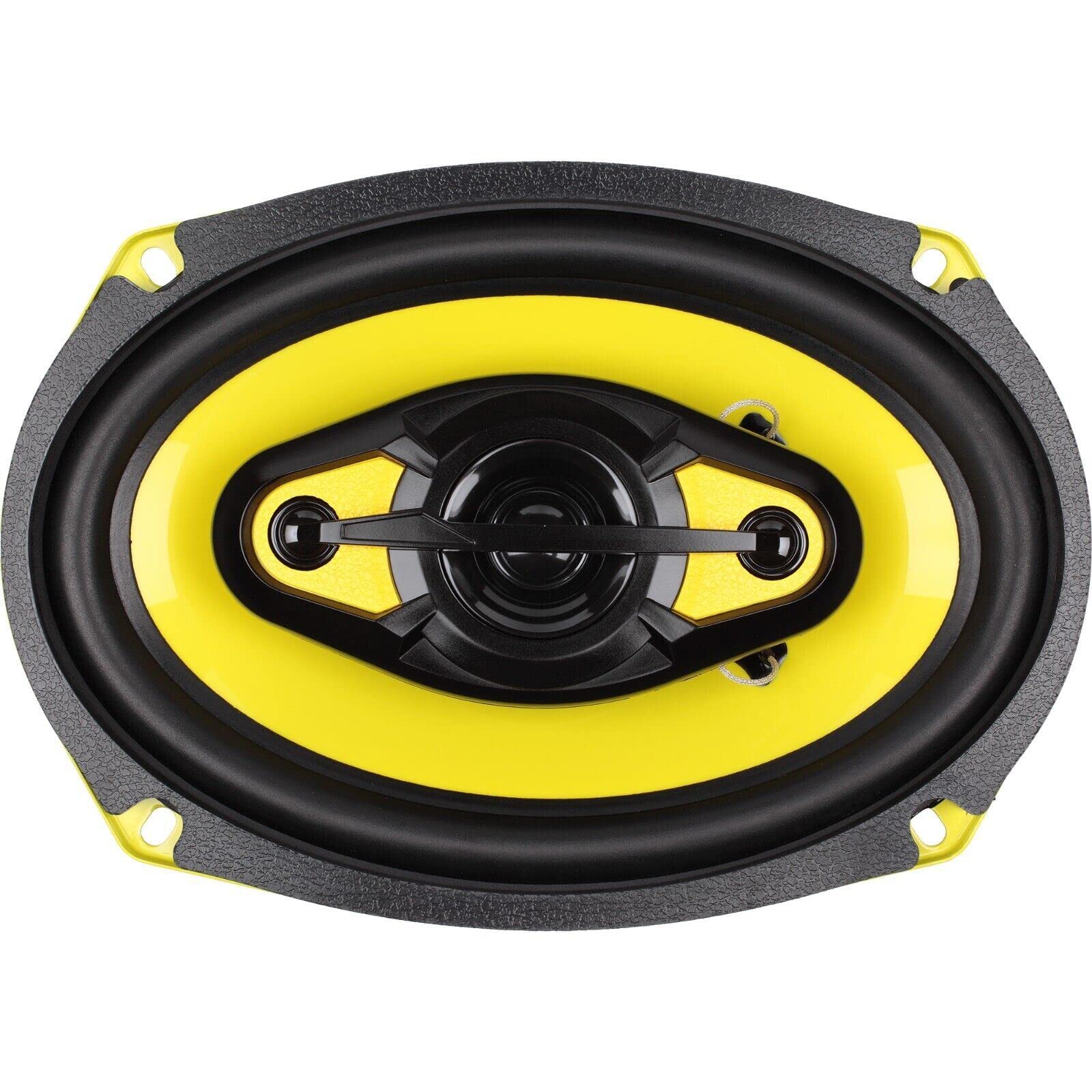 AUDIOTEK 2400W 6X9-Inch 4-Way Car Audio Coaxial Speakers System - 2 Pairs for Superior Sound Quality | Perfect for Car Upgrades, Truck Stereo Systems & Home Audio Installations