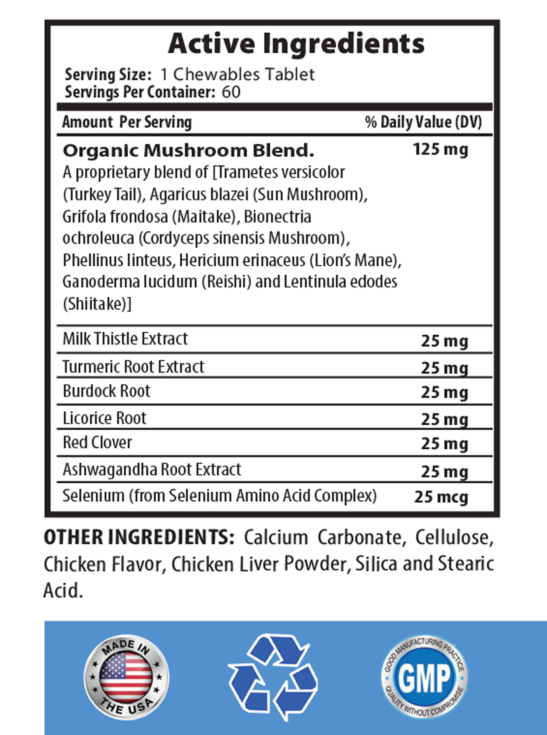 Premium Dog Antioxidant Chews - Immune System Booster for Dogs - Healthy Pet Supplement with Vitamins & Probiotics - 180 Treats (3 Bottles) - Supports Joint Health & Digestion for Active Dogs