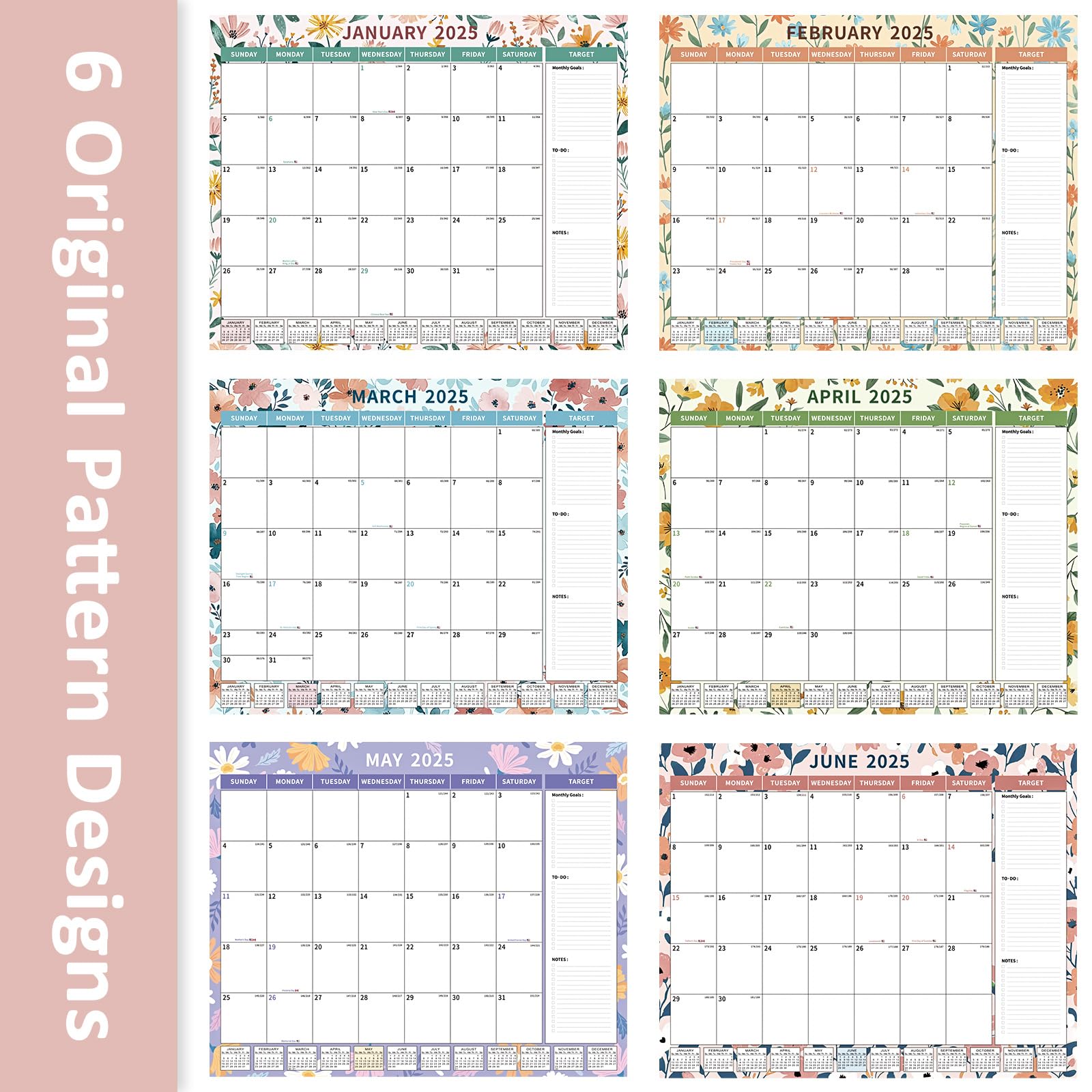 Ospelelf 2025-2026 Large Desk Calendar - 22
