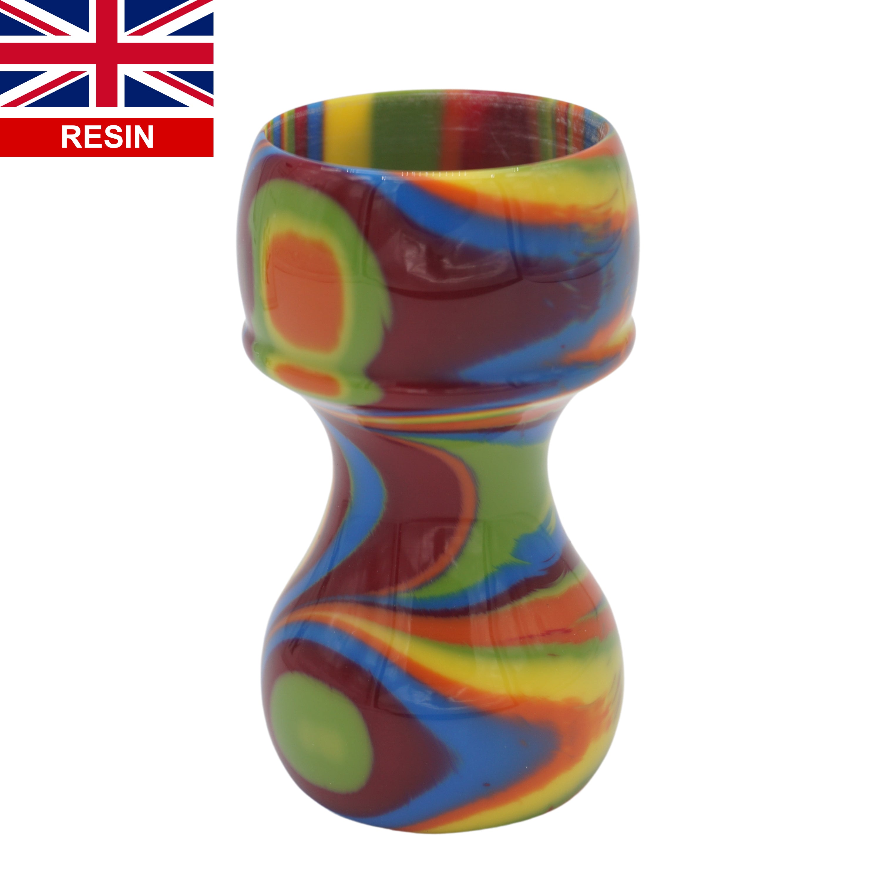 Premium Handcrafted Disco Shaving Brush Handle - Fits 28mm & 30mm Knots - Perfect for Wet Shaving & Grooming Gifts for Men