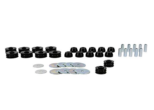 Whiteline W93447 Body Mount Bushing Kit - Durable Suspension Upgrade for Smooth Ride - Perfect for Off-Road, Trucks & SUVs