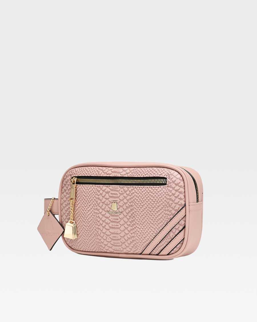 Apollo 1 Travel Toiletry Bag - Waterproof Cosmetic Organizer for Women & Men | Perfect for Vacation, Gym, Camping (Pink)