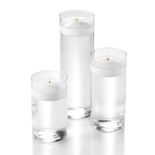 Richland® 96-Pack White Unscented 3-Inch Floating Candles for Weddings, Parties, Spa & Home Decor