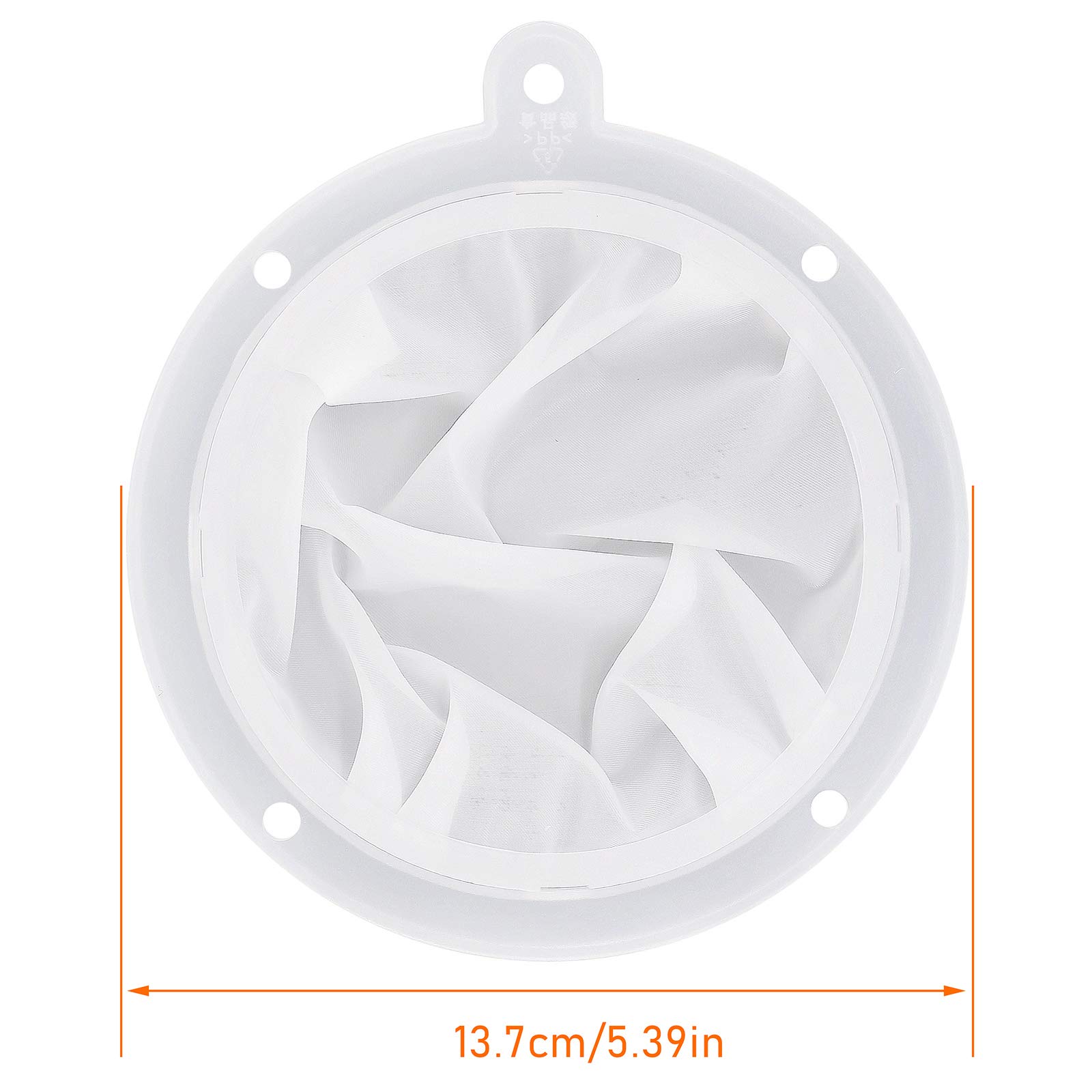 300 Mesh Fine Stainless Steel Food Filter Funnel - Kitchen Strainer for Frying Oil, Juices, Wine, Jam - 13cm Durable Sieve for Cooking, Brewing & Canning