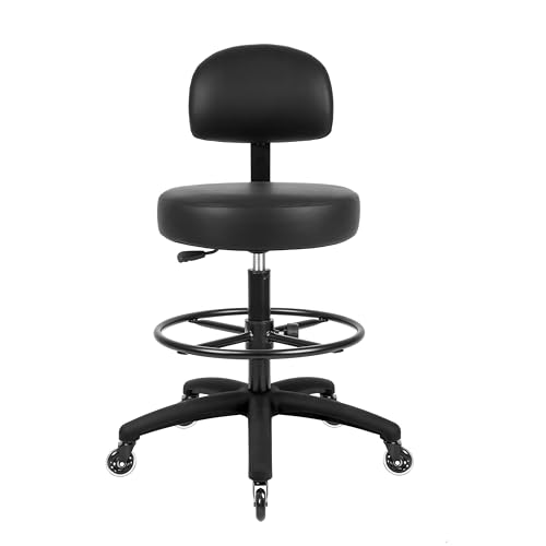 Tall Bench Height Black