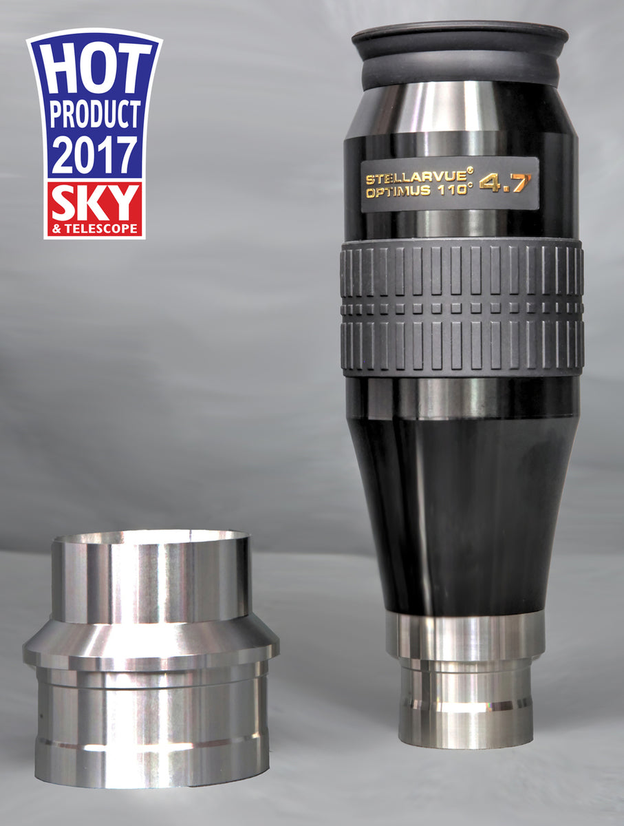 Optimus 4.7mm 110° Wide Angle Eyepiece for Telescopes - 1.25