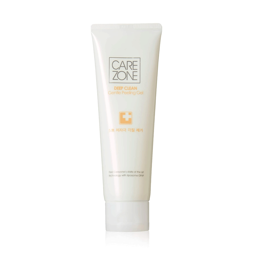 CAREZONE Deep Clean Gentle Exfoliating Peeling Gel 200ml - Korean Skincare for Smooth, Radiant Skin - Perfect for Daily Face Cleansing & Blackhead Removal