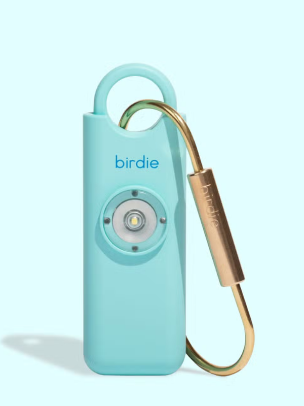 Aqua Birdie Personal Safety Alarm - Loud 130dB Siren for Women, Kids & Emergency - Waterproof & Reusable Self Defense Keychain for Walking, Jogging, Night Safety & Campus Security