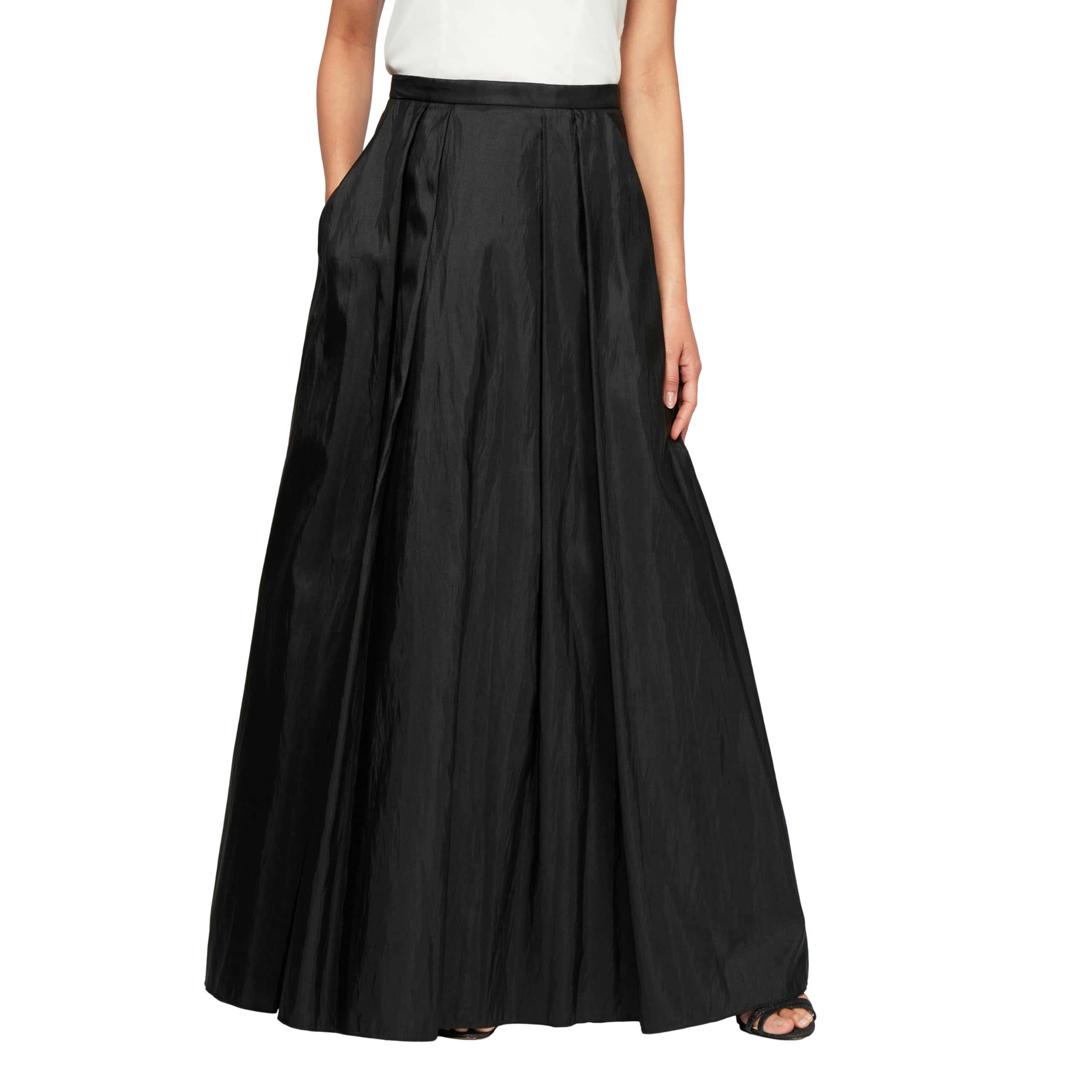 Alex Evenings Women's Formal Maxi Skirt - Elegant Floor-Length Evening Gown for Prom, Wedding & Special Occasions
