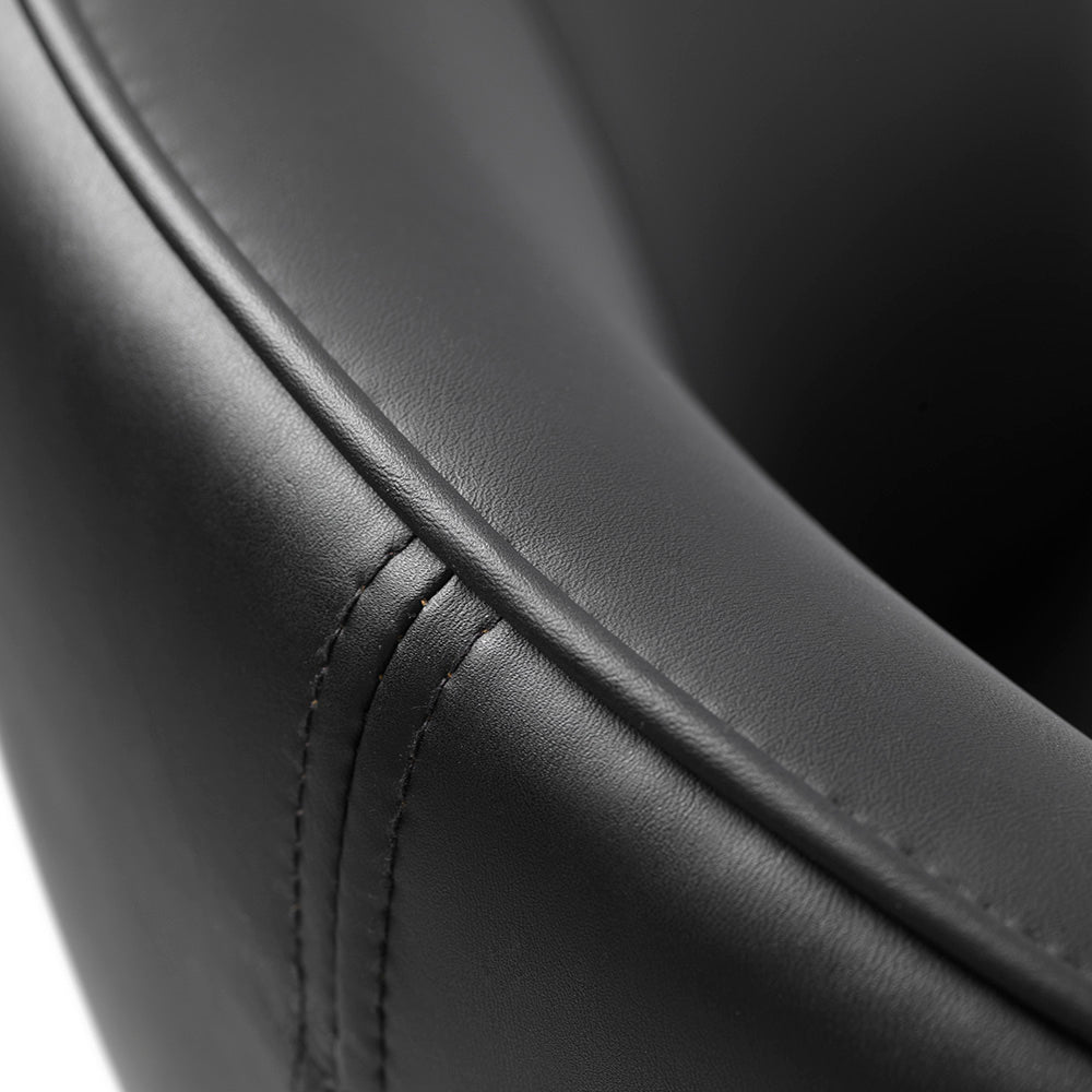 GAIN Modern Dining Chair in Black - Stylish & Comfortable for Home, Kitchen, and Restaurant Use